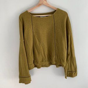 Madewell Cropped Blouse